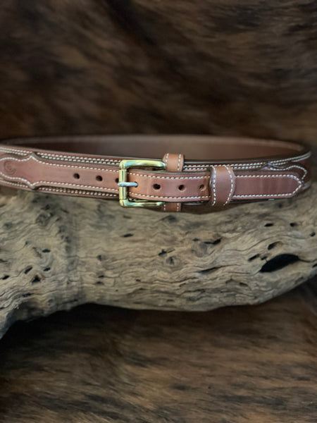 IN-STOCK 1.5” Ranger Carry Belt 1” Billets Size 36 Saddle Brown
