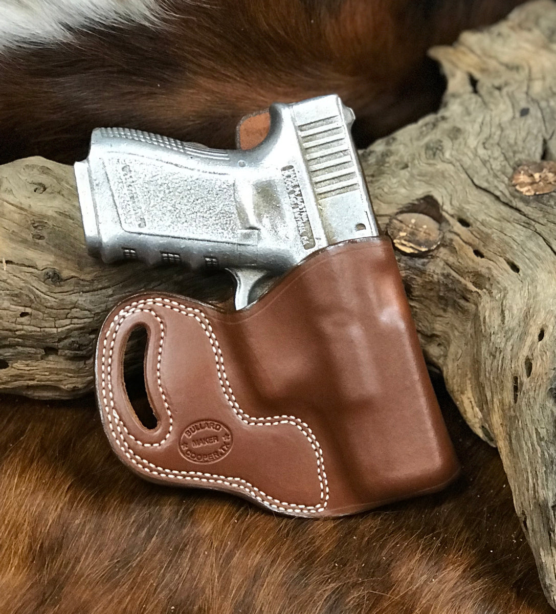 Master's Premium Leather Cross Draw Holster – Brown, Right Hand, For GLOCK 17/22
