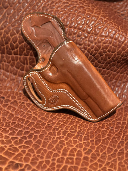 IN-STOCK Crossdraw 1911 5” For Most Models Right Hand Smooth Leather Lined Saddle Brown for 1.75”belt