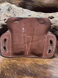 A CUSTOM FIT TO YOUR GUN-DOUBLE HIGH RIDE MAG HOLDER