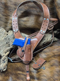 A CUSTOM FIT TO YOUR GUN-SHOULDER HARNESS & HOLSTER