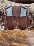 A CUSTOM FIT TO YOUR GUN-DOUBLE HIGH RIDE MAG HOLDER