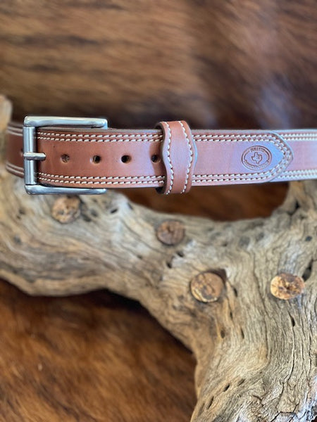 IN-STOCK 1.5" Carry Belt Size 34 Saddle Brown
