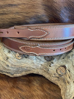 IN-STOCK 1.75” Ranger Carry Belt 1” Billets Size 42” Saddle Brown