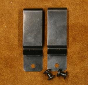 Replacement Metal Belt Clips Set of (2) for Dual Carry Holsters – Bullard  Leather Mfg.