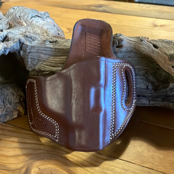 IN-STOCK Combat for S&W M&P SHield .45 Right Hand Saddle Brown for 1.5" Belt
