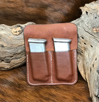 A CUSTOM FIT TO YOUR GUN-DOUBLE POCKET MAG HOLDER
