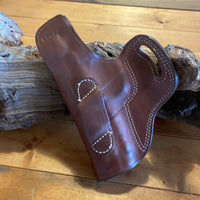 IN-STOCK Crossdraw Beretta 92 A1 Right Hand Saddle Brown  for 1.5" Belt