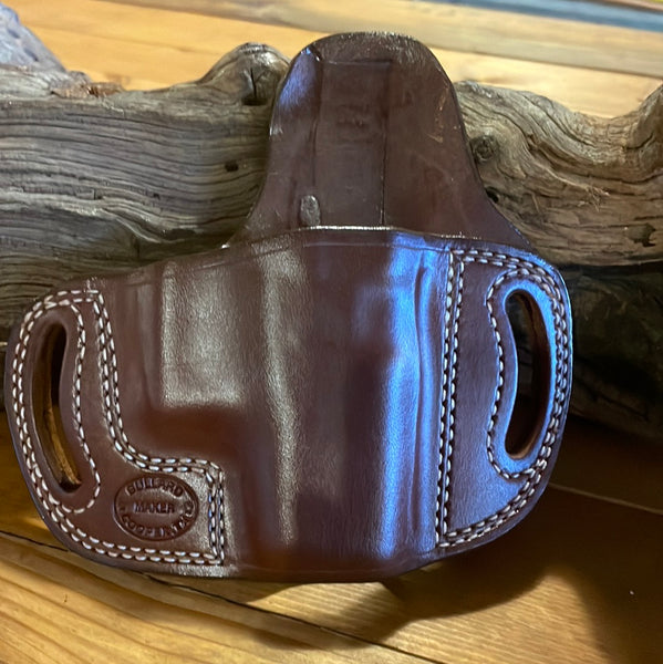 IN-STOCK Belt Slide for Glock 42 .380 Right Hand Saddle Brown For 1.5" Belt