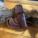 IN-STOCK Crossdraw Kahr PM 45 Right Hand Saddle Brown  for 1.5" Belt